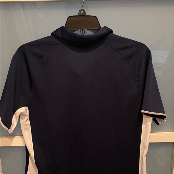 Adidas Dark Blue Golf Polo with White Details, L, NWT, Women’s Golf Shirt - Picture 8 of 10